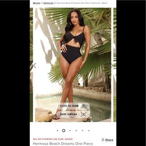 Fashion nova swim suit